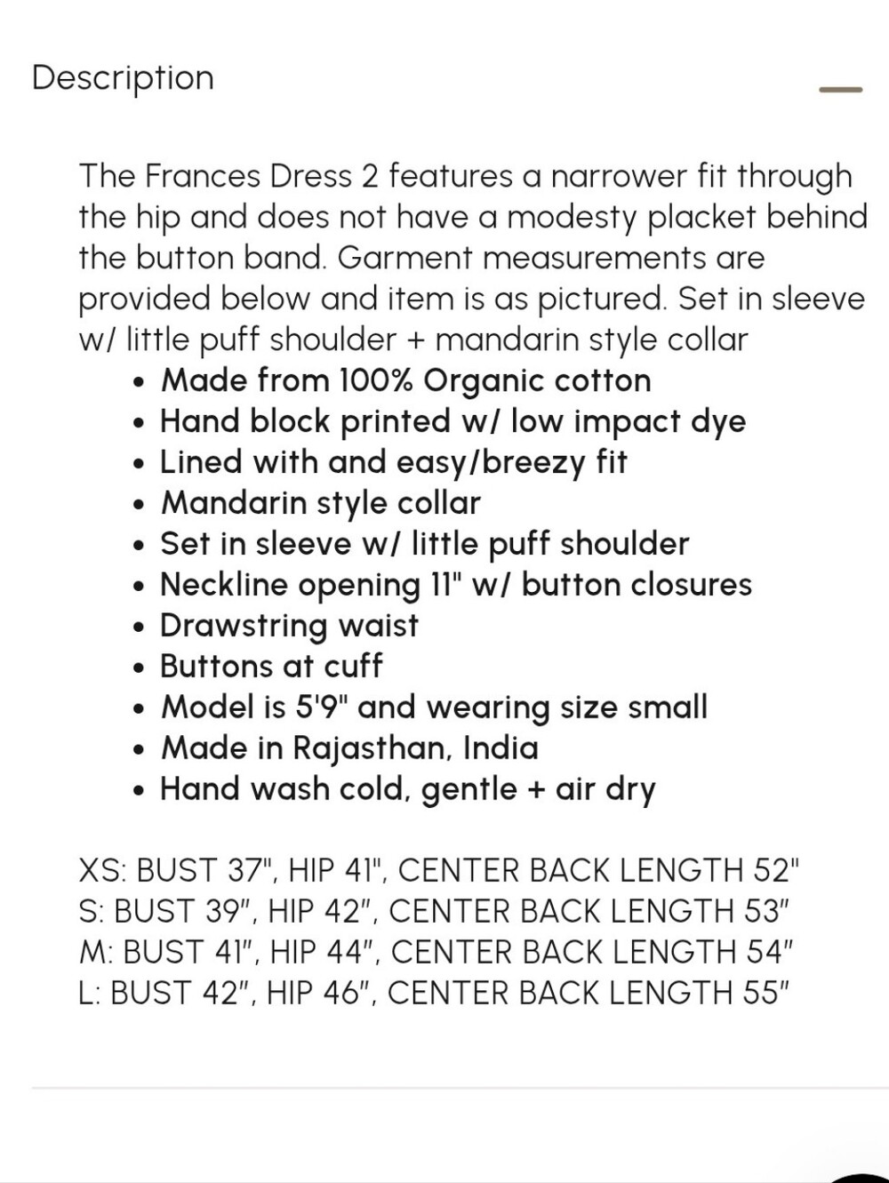NWT Emerson Fry Frances Dress 2 Harper Organic M - Picture 12 of 12